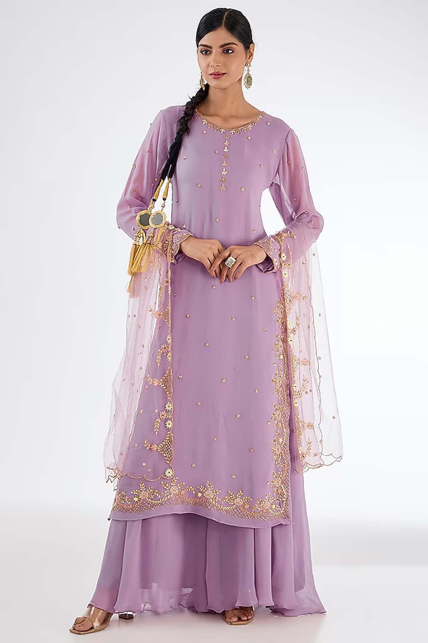 Levender Straight Suit Set