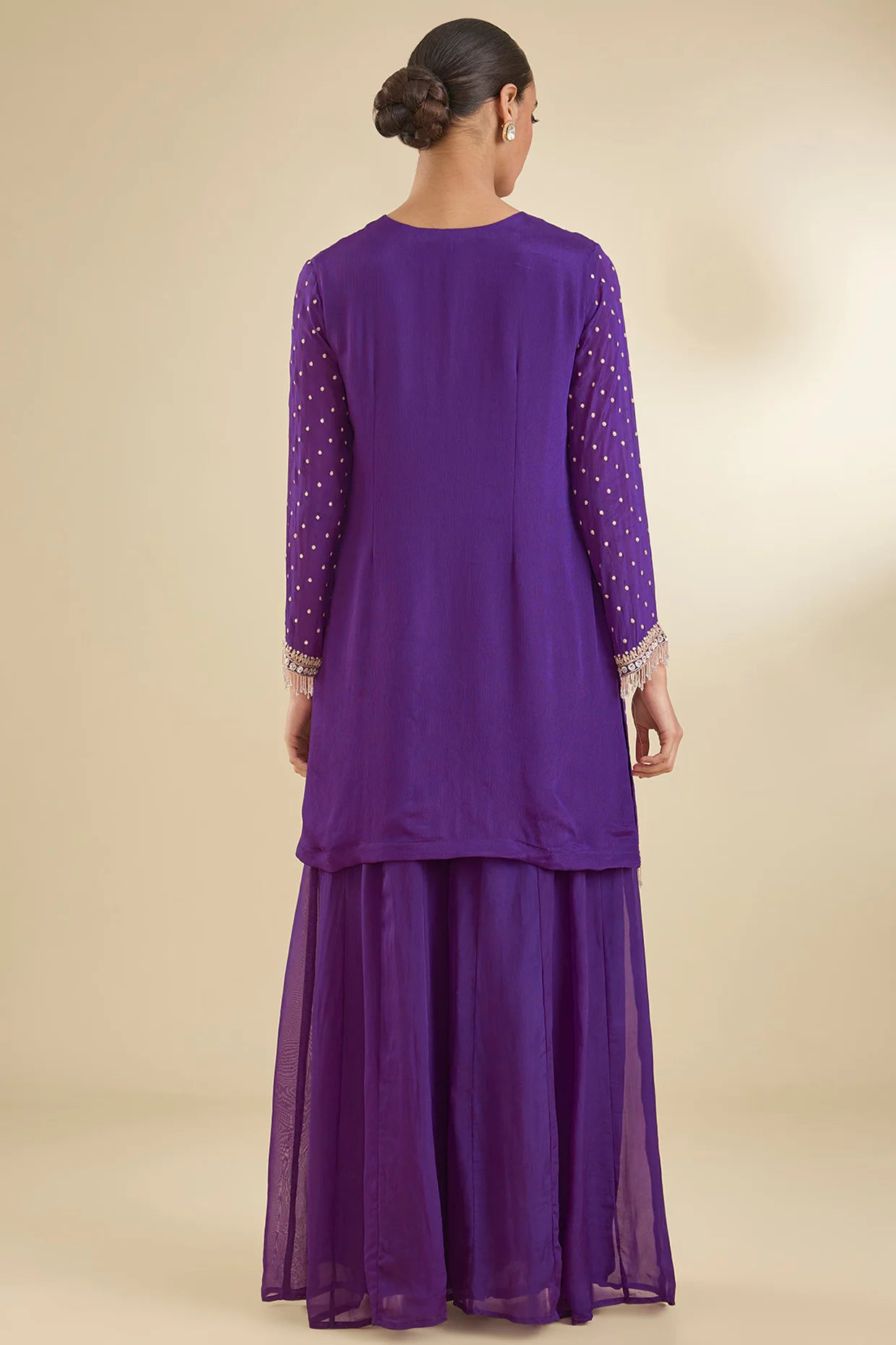 Organza Silk Sharara Set