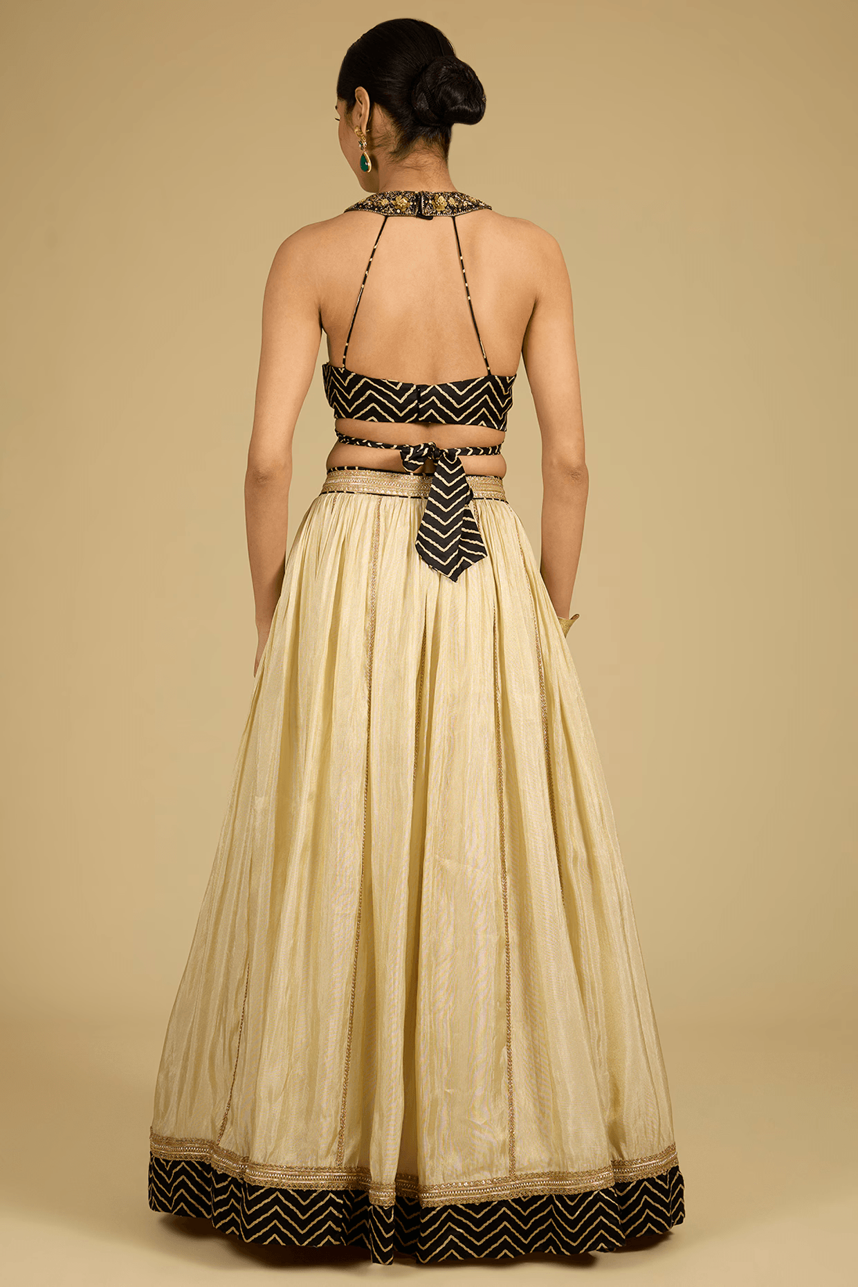 Ivory Dola Silk Lehenga Set